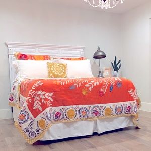 Anthropologie Queen Bedding Set